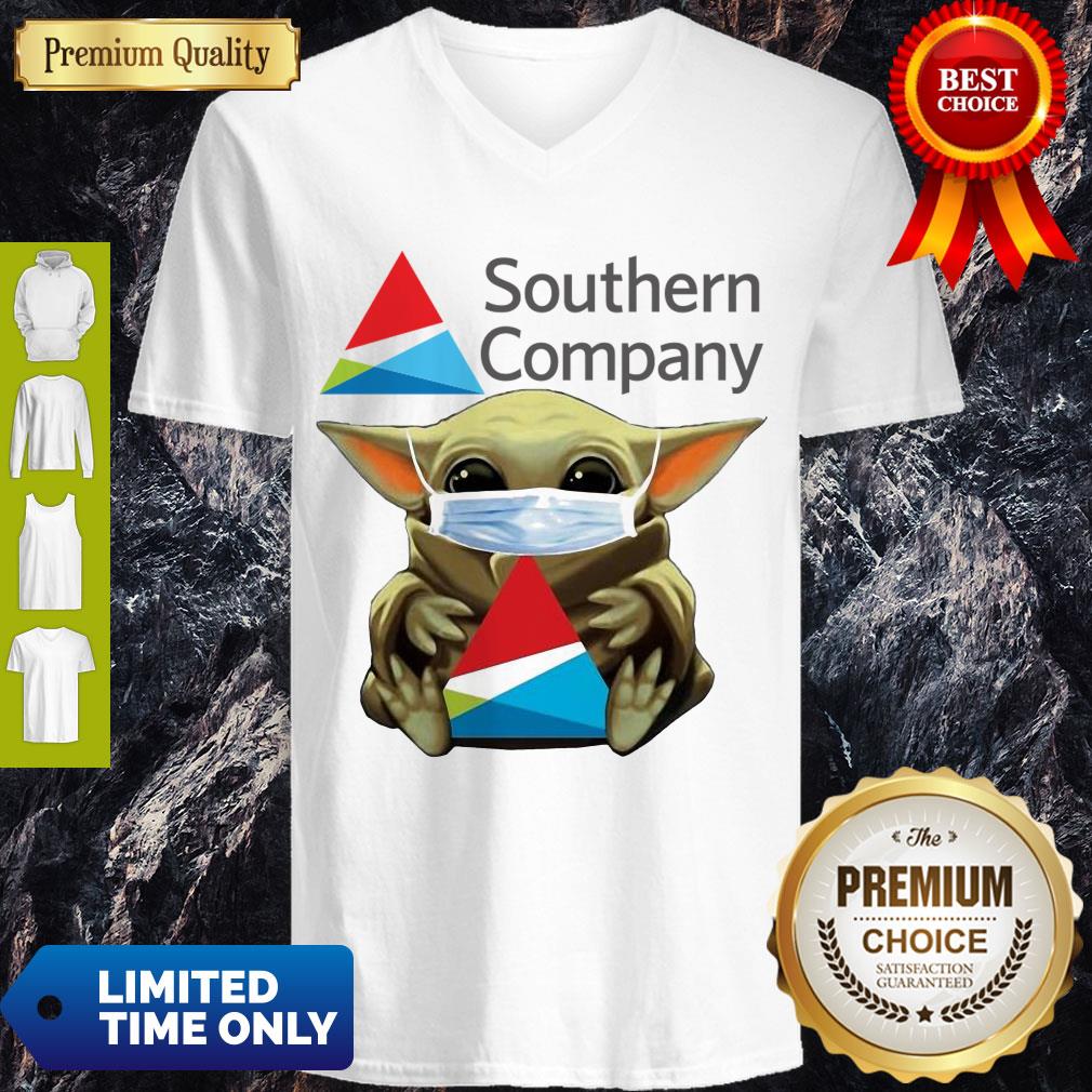 Nice Star Wars Baby Yoda Hug Southern Company Covid 19 T-Shirt - Image 5