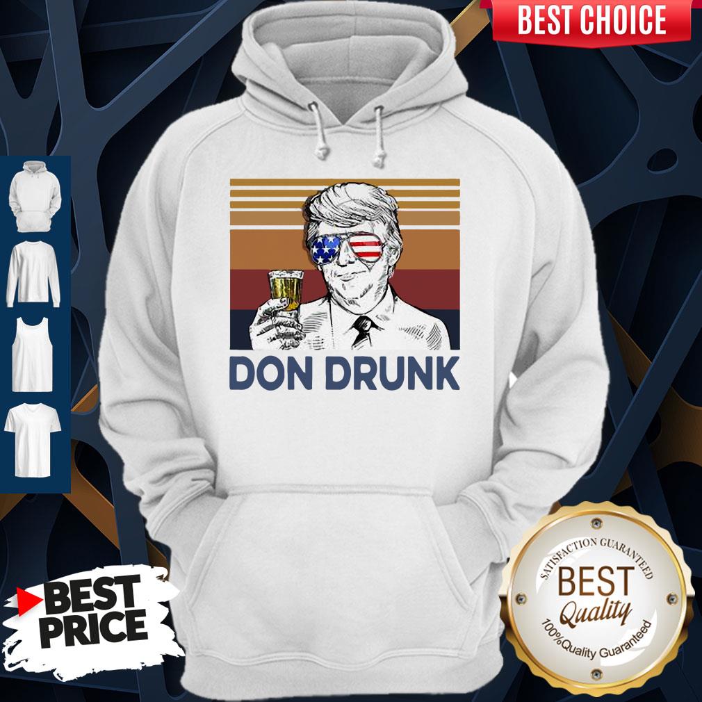 US Drink Don Drunk Donald Trump Independence Day Vintage Shirt - Image 3
