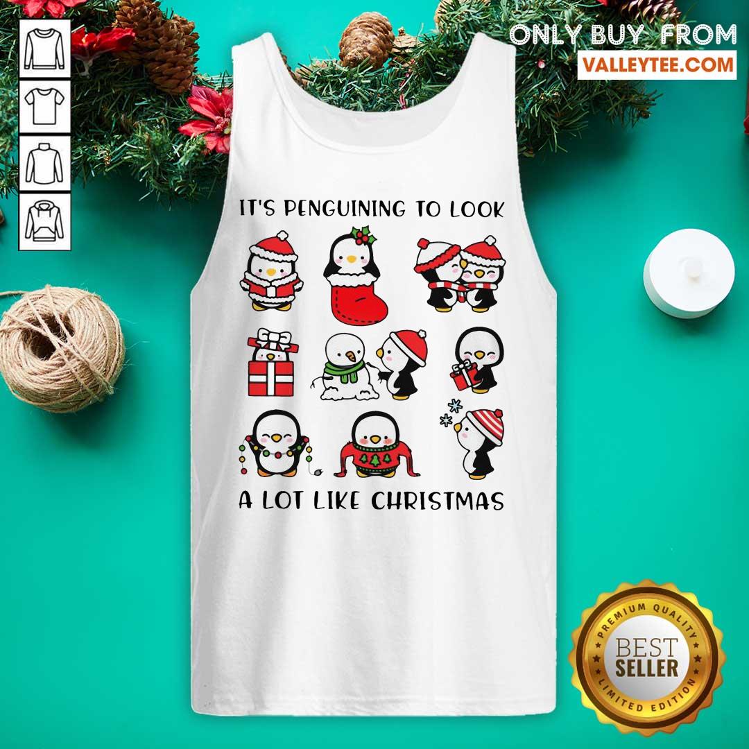 Pro Penguins Its Penguining To Look A Lot Like Christmas Shirt - Image 5