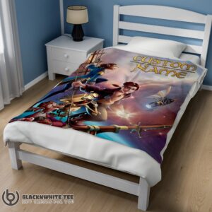 Alternative view of Awesome Perfect Treasure Planet Movie Poster Blanket Fleece Customized Blanket