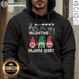 Alternative view of Awesome Valentine Gnome This Is My Valentine Pajama T-Shirt