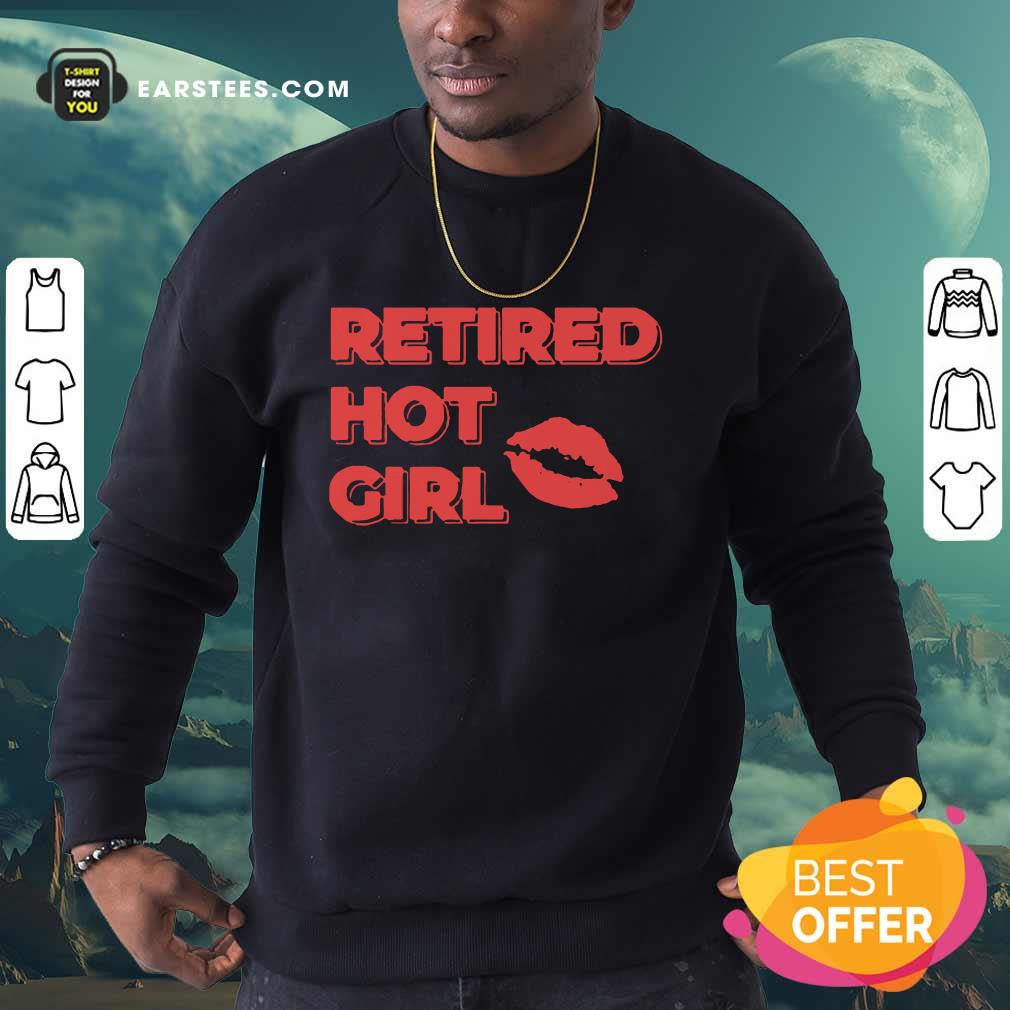 Retired Hot Girl Lip Shirt - Image 3