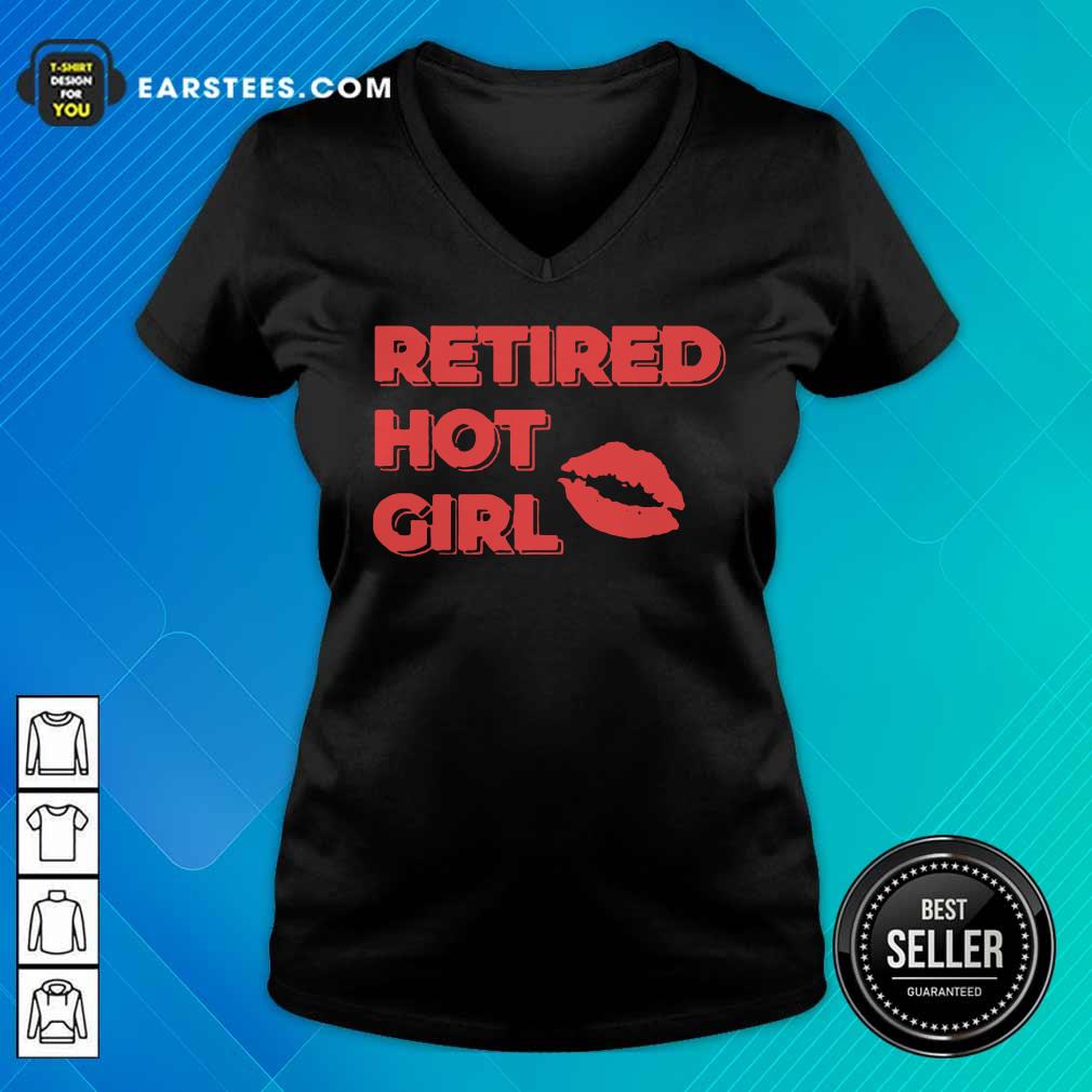 Retired Hot Girl Lip Shirt - Image 5