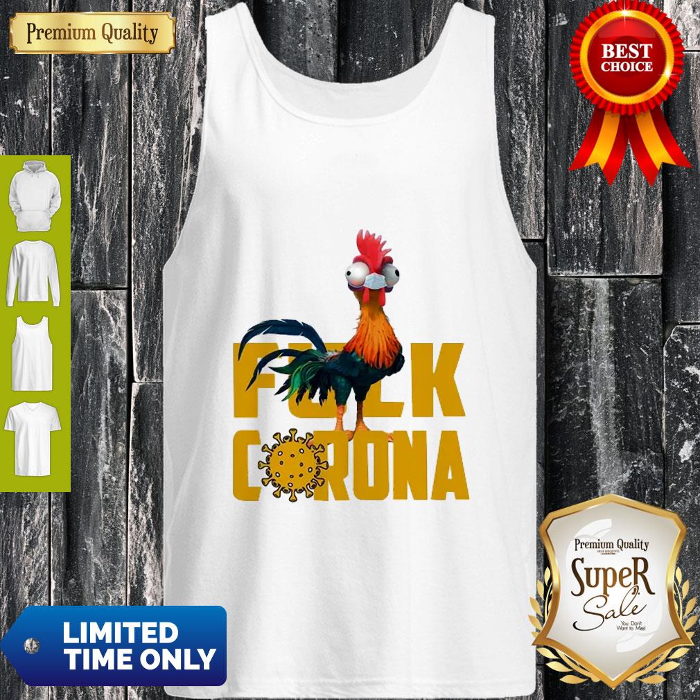 Awesome Chicken Hei Hei Fuck Coronavirus Shirt - Image 3