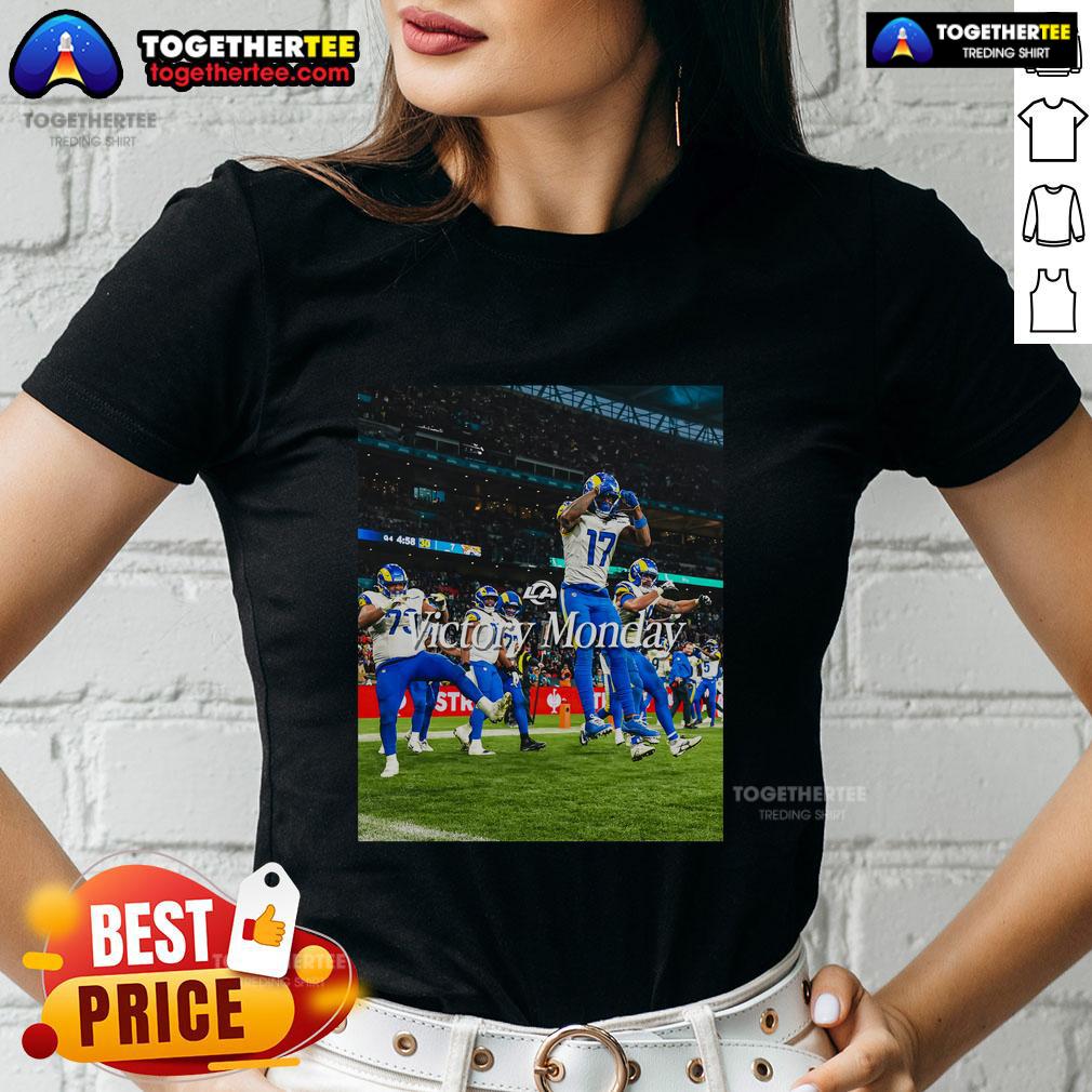 Top Los Angeles Rams Victory Monday T-Shirt - Image 3