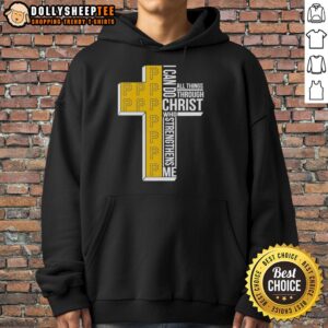 Alternative view of Awesome Pittsburgh Pirates I Can Do All Things Through Christ Who Strengthens Me T-Shirt