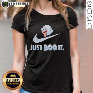 Alternative view of Funny Boo The Super Mario Games Just Boo It T-Shirt