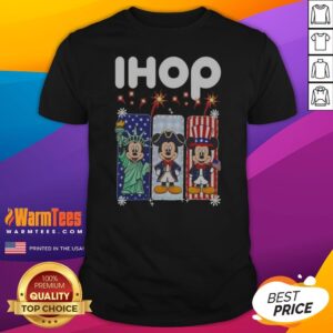 Ihop Mickey Mouse Statue Of Liberty Patriot Independence Day Shirt