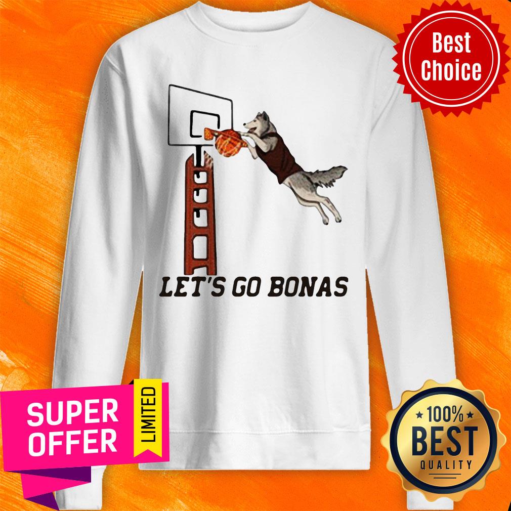 Top Let’s Go Bonas NBA Shirt - Image 5