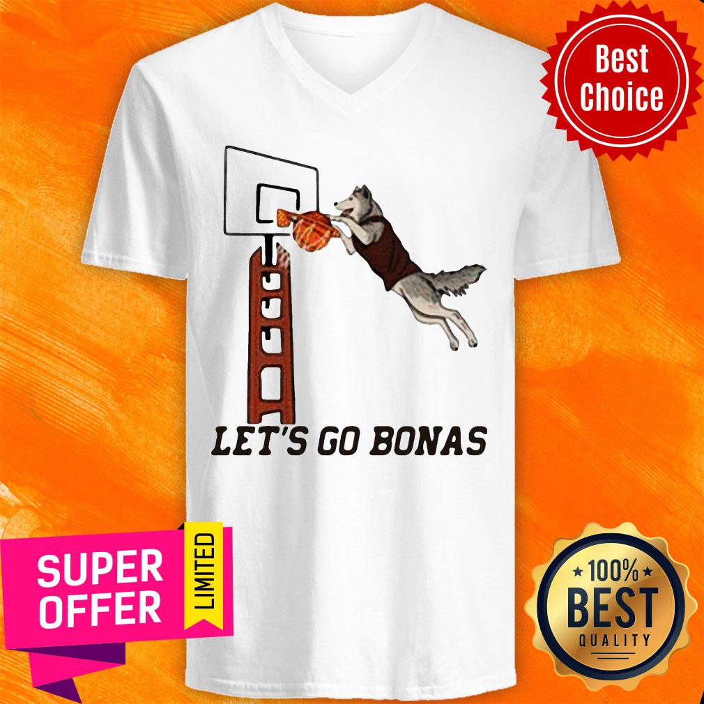 Top Let’s Go Bonas NBA Shirt - Image 3