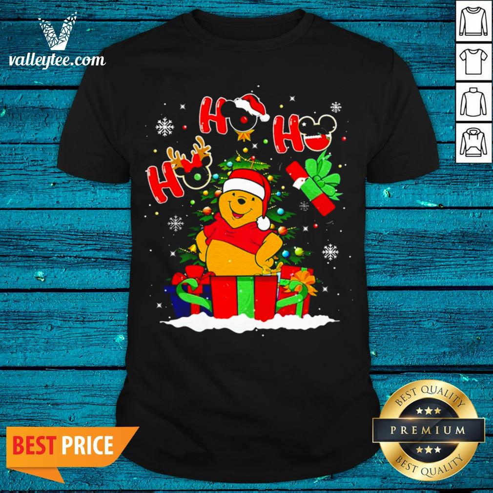 Ho Ho Ho Winnie The Pooh Christmas Shirt