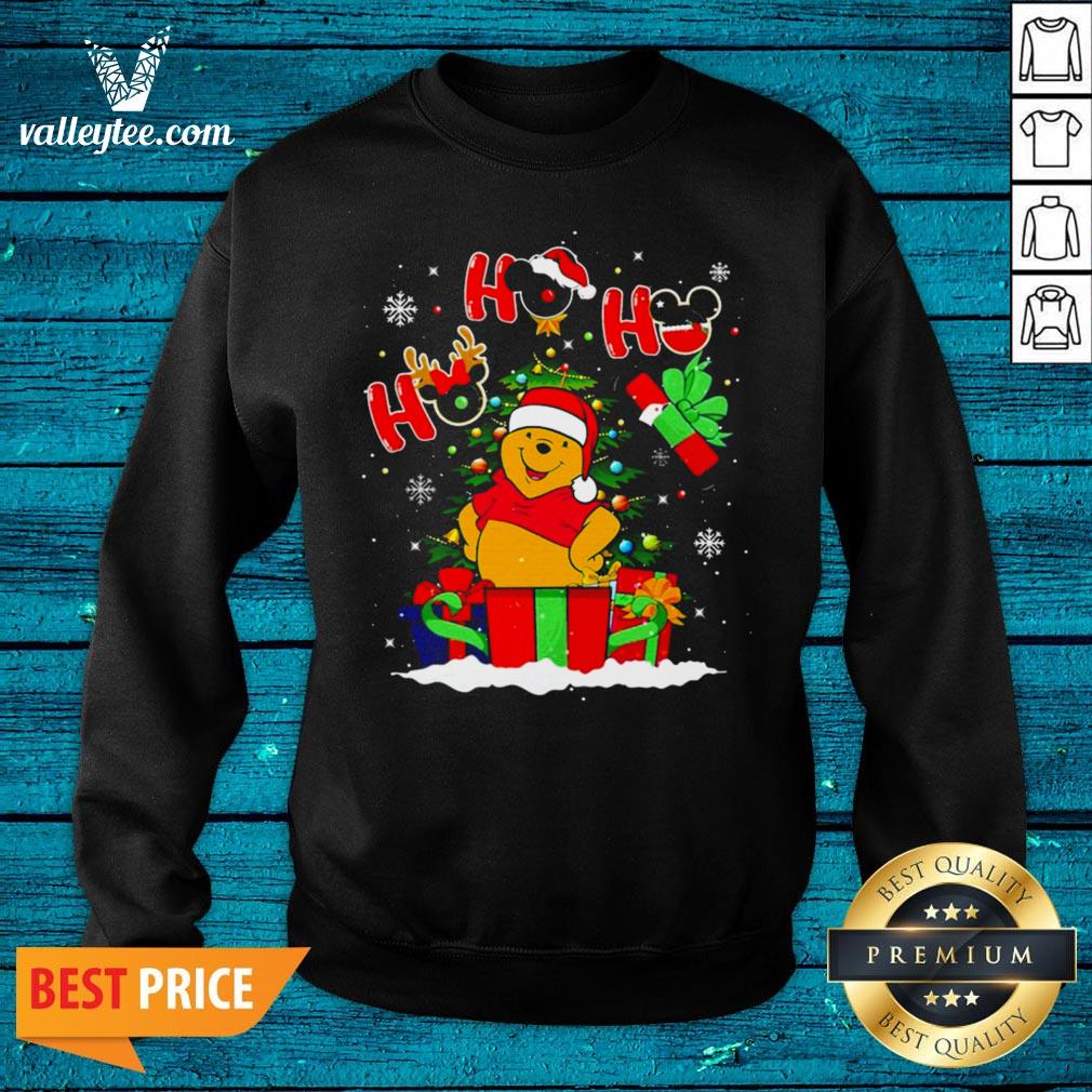 Ho Ho Ho Winnie The Pooh Christmas Shirt - Image 5