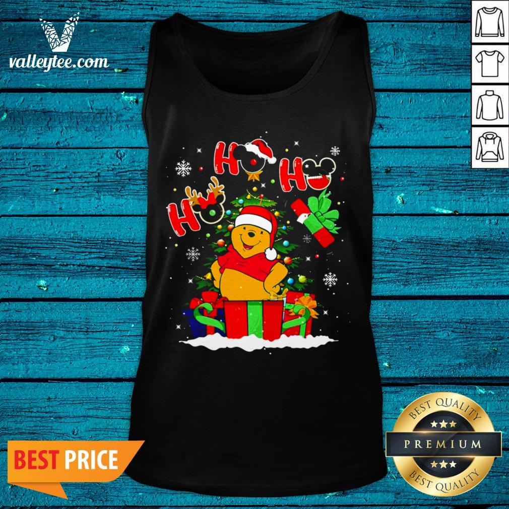 Ho Ho Ho Winnie The Pooh Christmas Shirt - Image 4