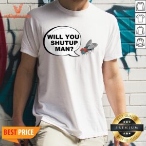 Will You Shut Up Man Joe Biden Fly on Mike Pence Shirt