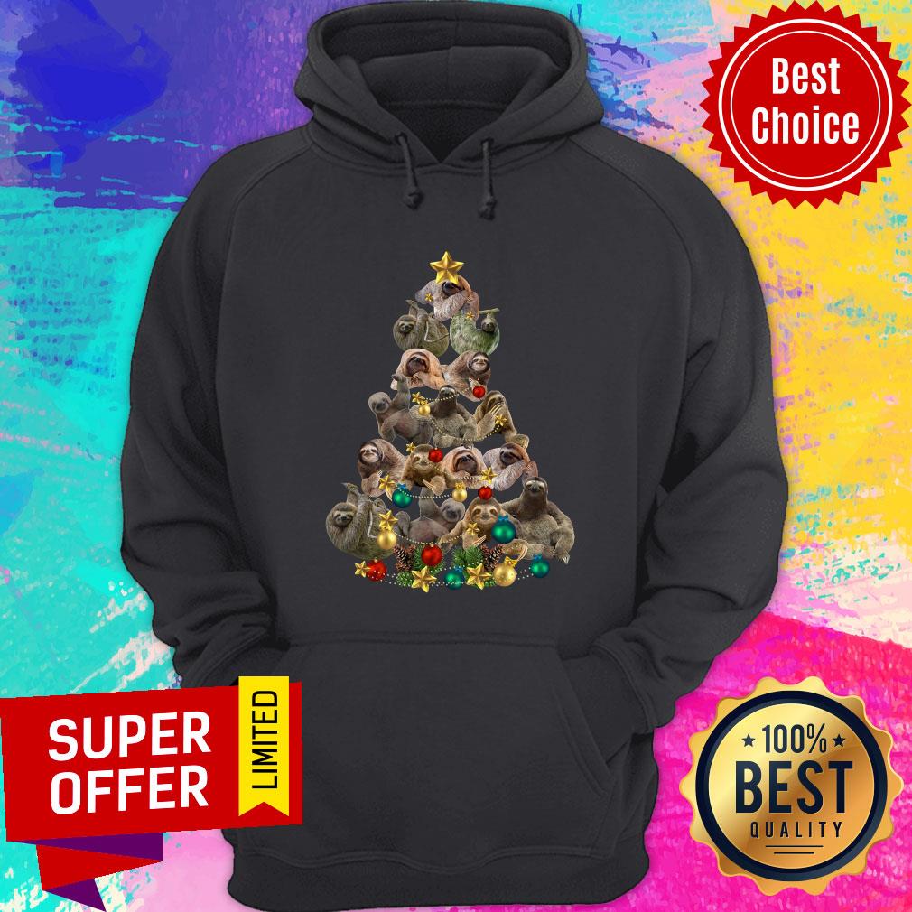 Sloth Star Christmas Tree Shirt - Image 2