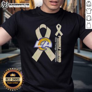 Hot Los Angeles Rams Proudly Served Honor Courage Commitment T-Shirt