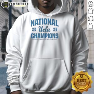Alternative view of Awesome UCLA Bruins WBB 2026 National Champions T-Shirt