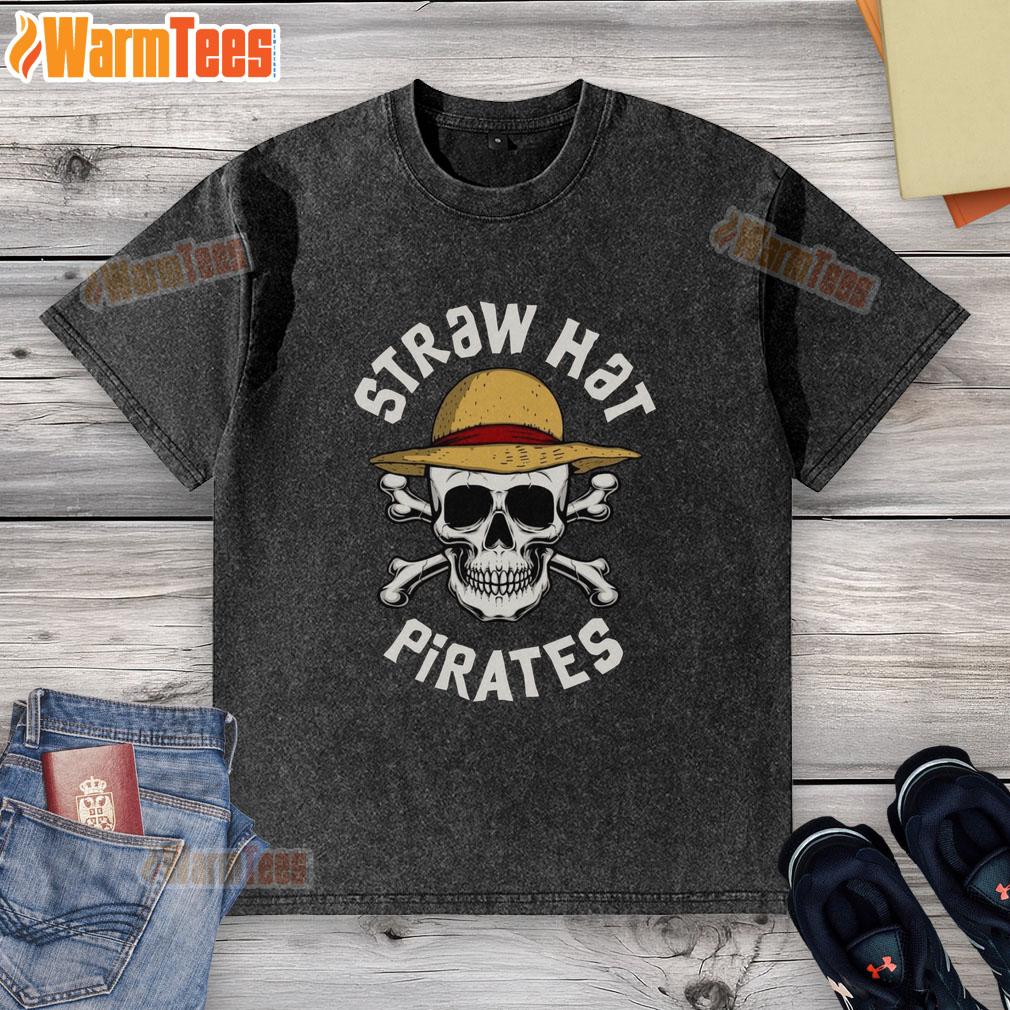 Nice Straw Hat Pirate T-Shirt - Image 6