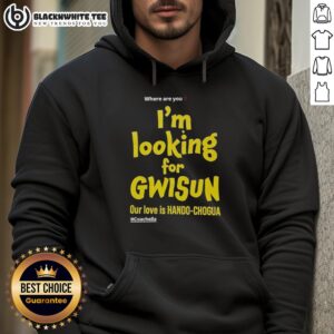 Alternative view of Top Where Are You I'm Looking For Gwisun Our Love Is Hando-Chogua #Coachella T-Shirt