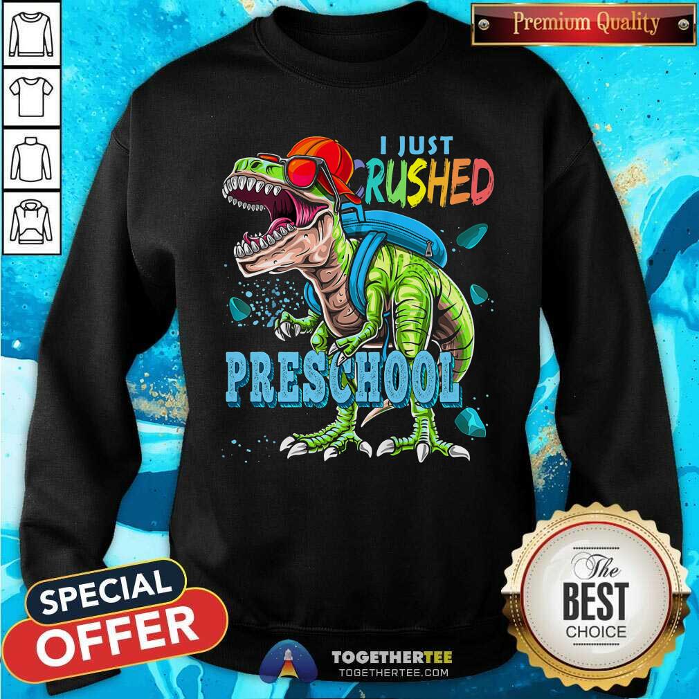 I Just Crushed Preschool Trex Shirt - Image 2