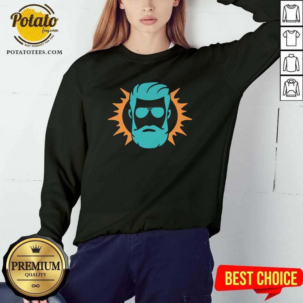 Pretty Miami Dolphins Ryan Fitzpatrick Face Shirt - Image 4