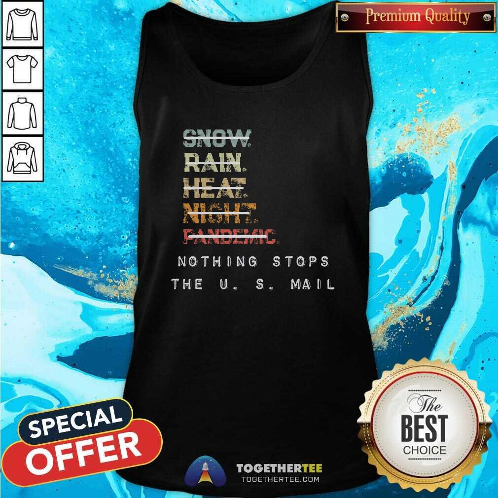 Awesome Nothing Stops The US Mail Shirt - Image 4