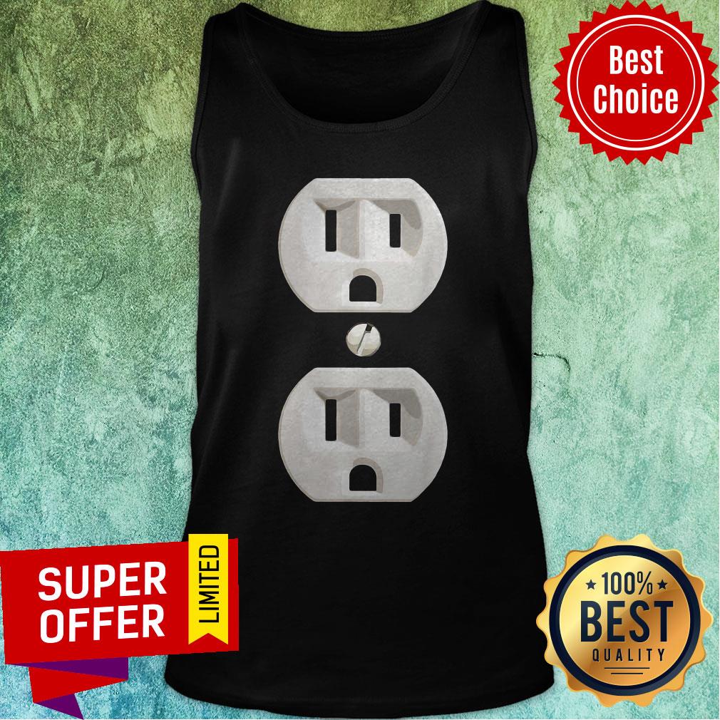 Awesome Electrician Socket Shirt - Image 4
