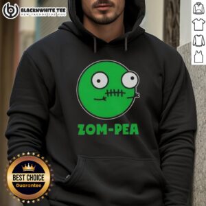 Alternative view of Official Zom-Pea Halloween Vegan T-Shirt