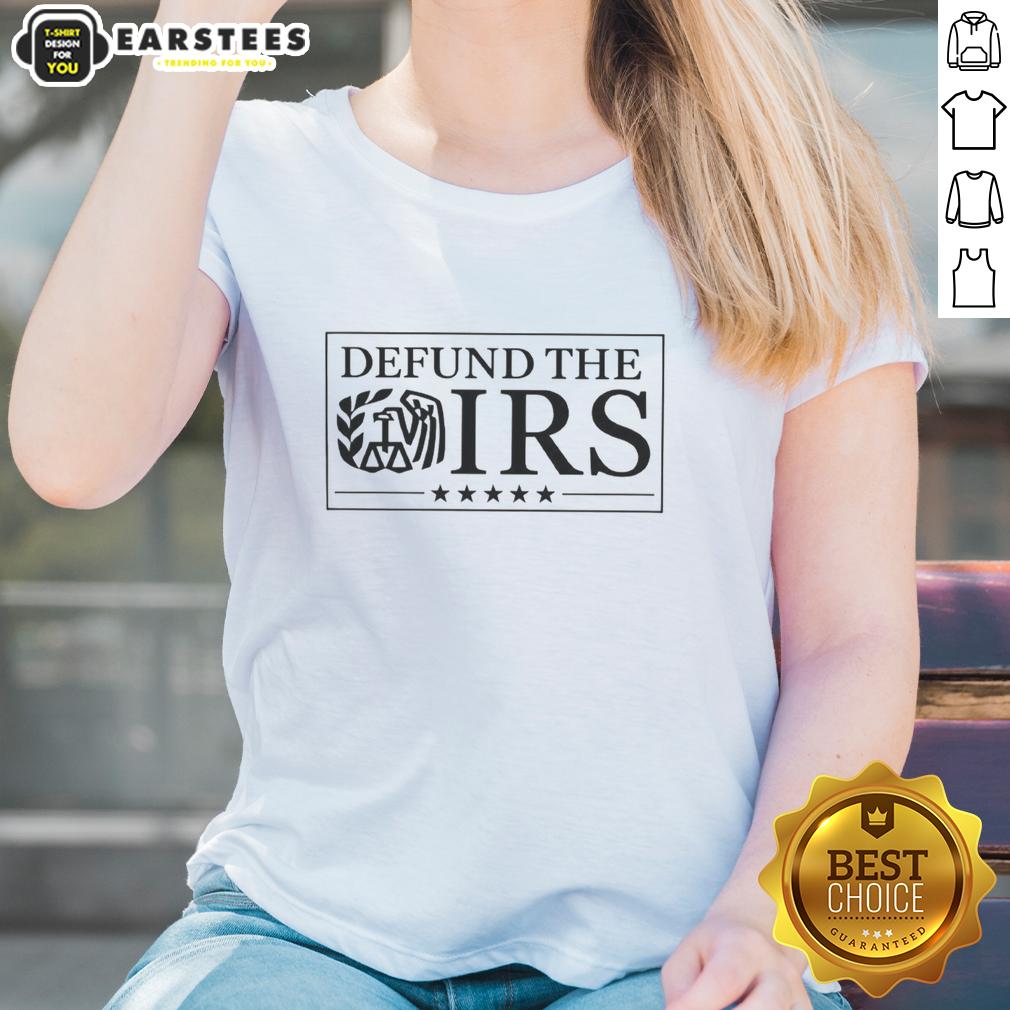 Official Defund The Irs Slogan T-Shirt - Image 3