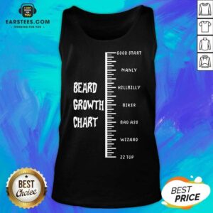 Alternative view of Excellent Beards Crowth Chart Great 56 Shirt