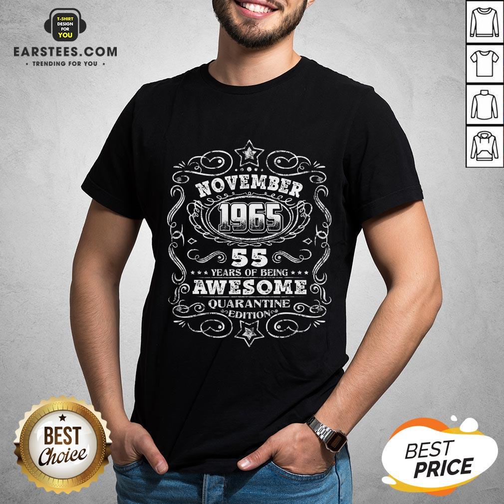 Hot Men's November 1965 55 Yeas Of Being Quarantine Edition T-Shirt
