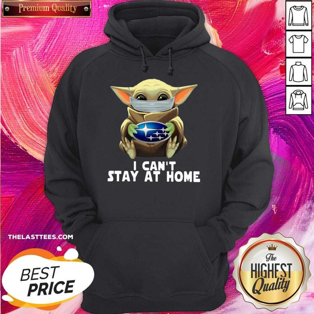 Hot Star Wars Baby Yoda Mask Hug Subaru I Can’t Stay At Home Shirt - Image 5