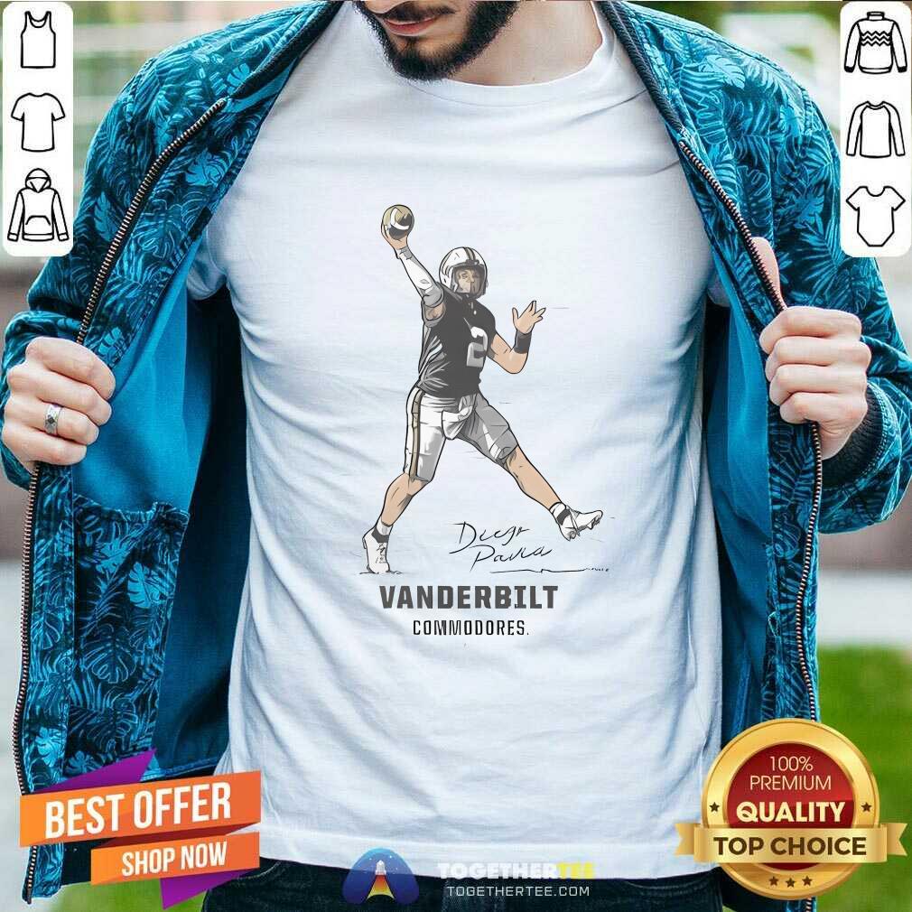Pretty Vanderbilt Football Diego Pavia Superstar Pose T-Shirt