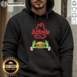 Alternative view of Happy Grinch Hands Love Arby's Merry Christmas T-Shirt