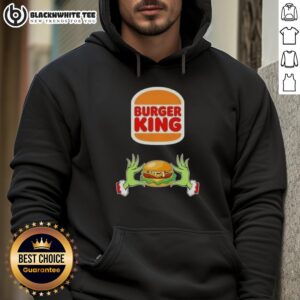 Alternative view of Happy Grinch Hands Love Burger King Merry Christmas T-Shirt