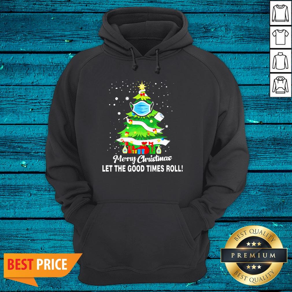 Top Toilet Paper Merry Christmas Let The Good Time Roll Sweater Shirt - Image 2