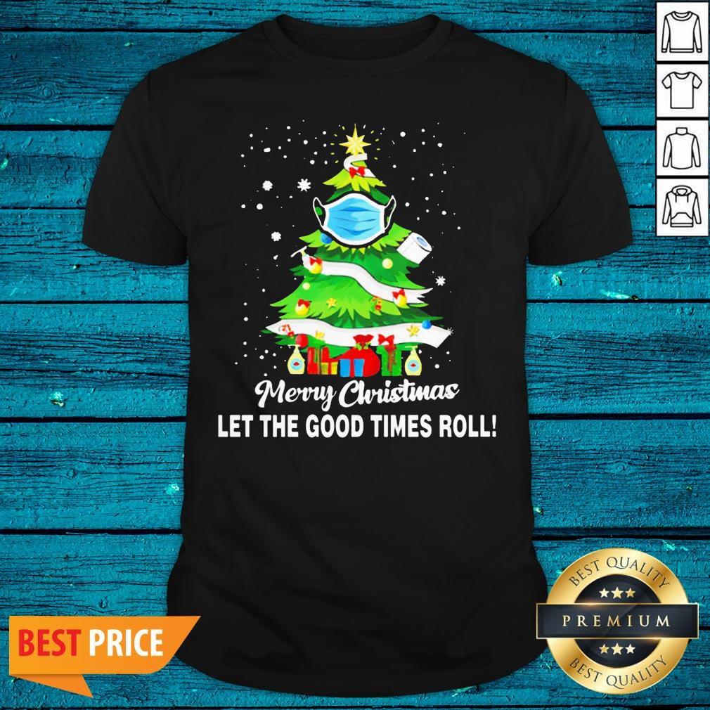 Top Toilet Paper Merry Christmas Let The Good Time Roll Sweater Shirt