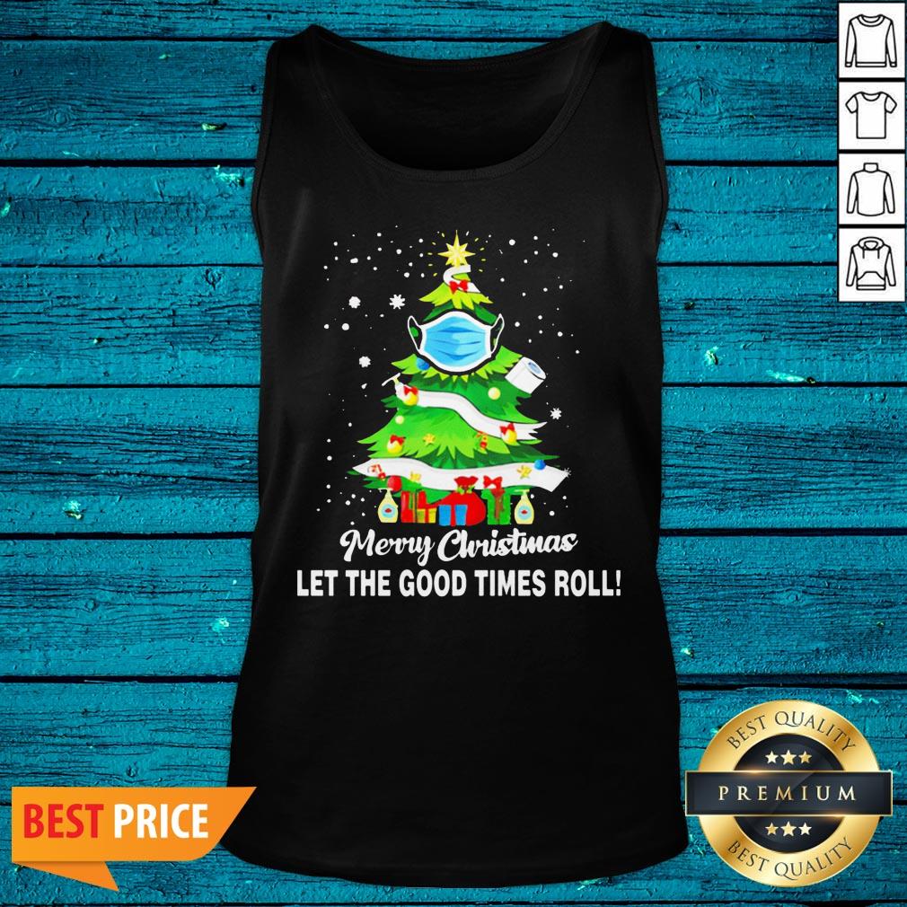 Top Toilet Paper Merry Christmas Let The Good Time Roll Sweater Shirt - Image 4