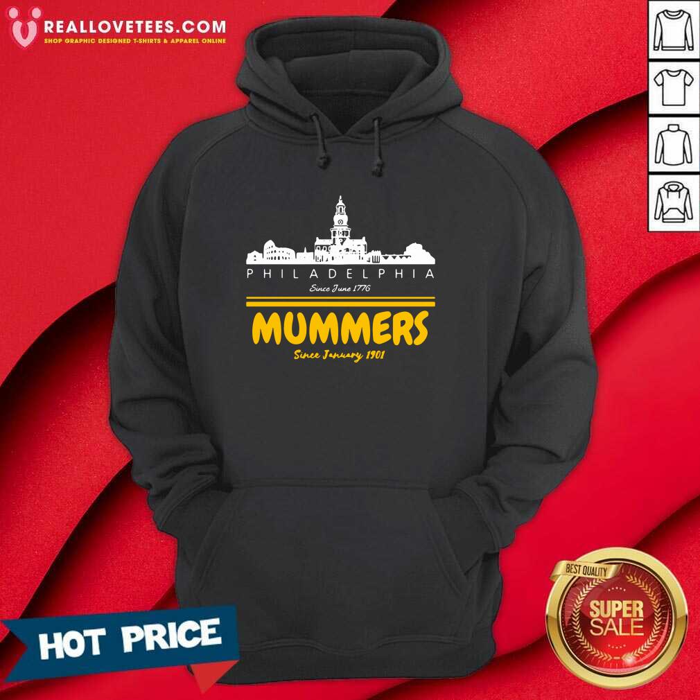 Top Philadelphia Since June 1776 Mummers Since January 1901 Shirt - Image 4