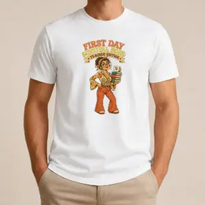Pretty First Day Survival Teacher Vintage Shirt