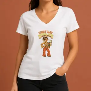 Alternative view of Pretty First Day Survival Teacher Vintage Shirt