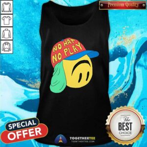 Alternative view of Funny No Hat No Play Lonely Kids Club Hat T-Shirt