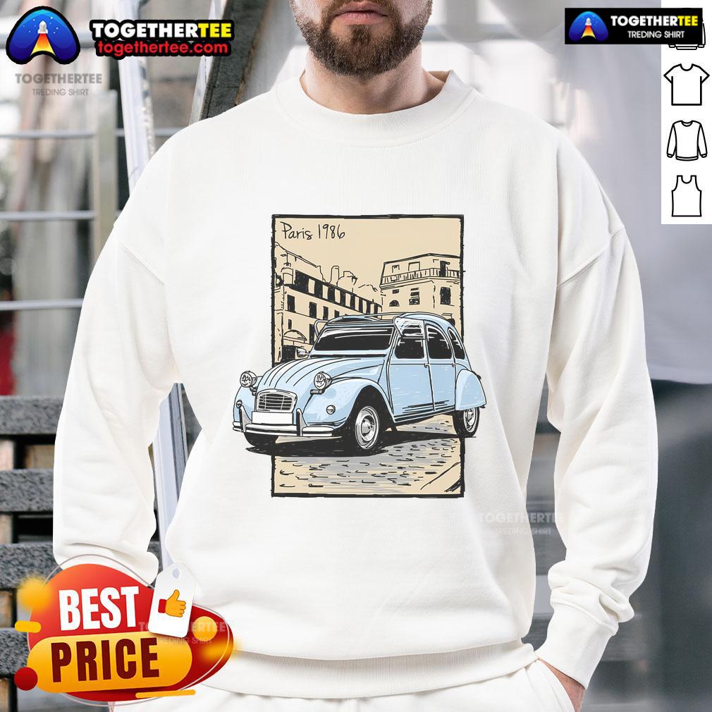 Nice Carte Postale Ii Paris 1986 T-Shirt - Image 5
