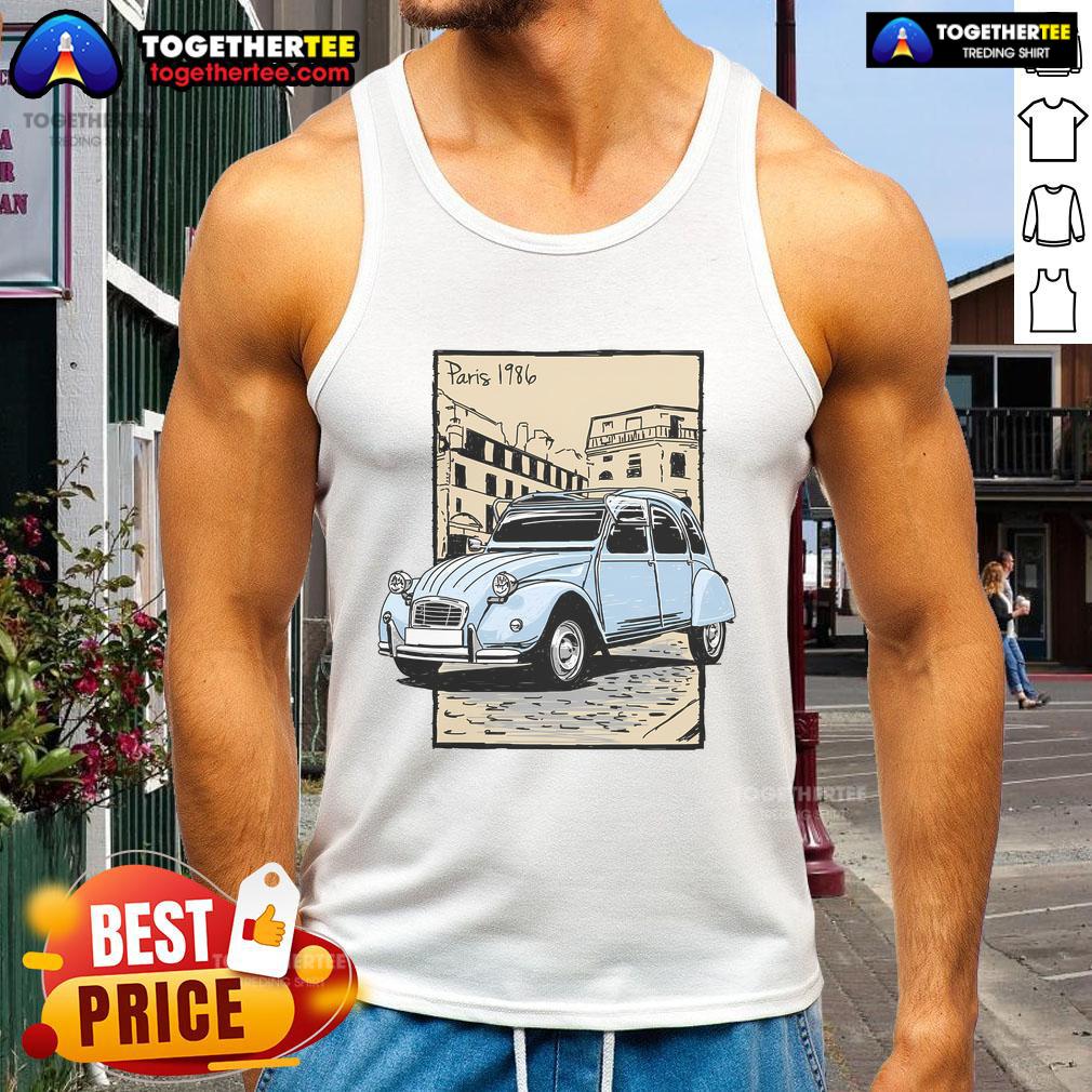 Nice Carte Postale Ii Paris 1986 T-Shirt - Image 4