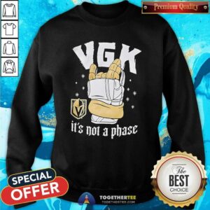 Alternative view of Premium Vegas Golden Knights It's Not A Phase T-Shirt