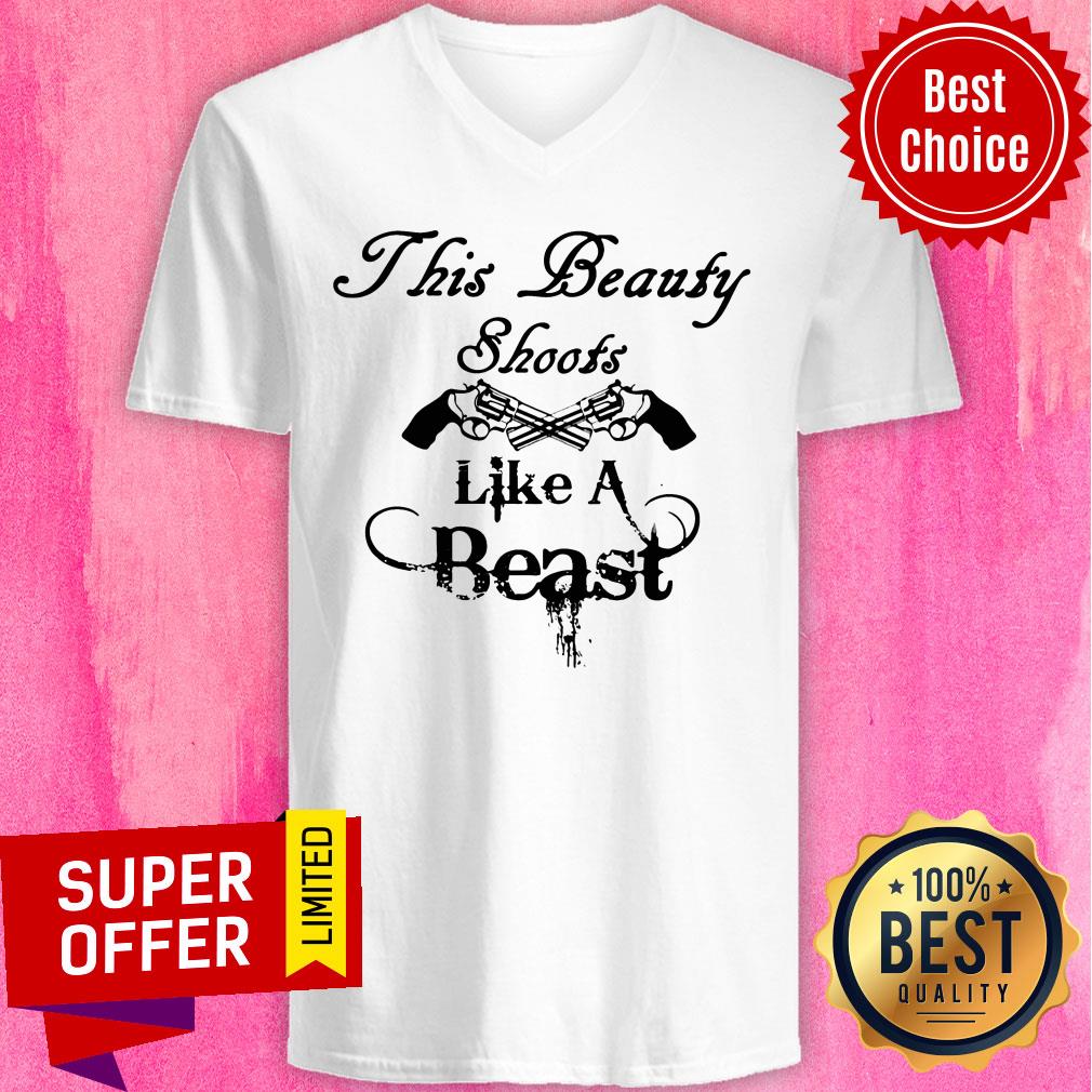 This Beauty Shoots Like A Beast Shirt - Image 3