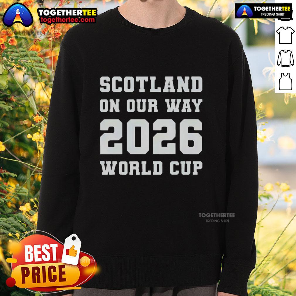 Official Scotland On Our Way 2026 World Cup T-Shirt - Image 5