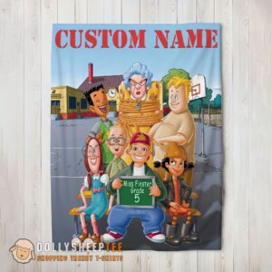 Hot Cute Official Recess Cartoon Miss Finster Grade 5 Blanket Fleece Customized Blanket