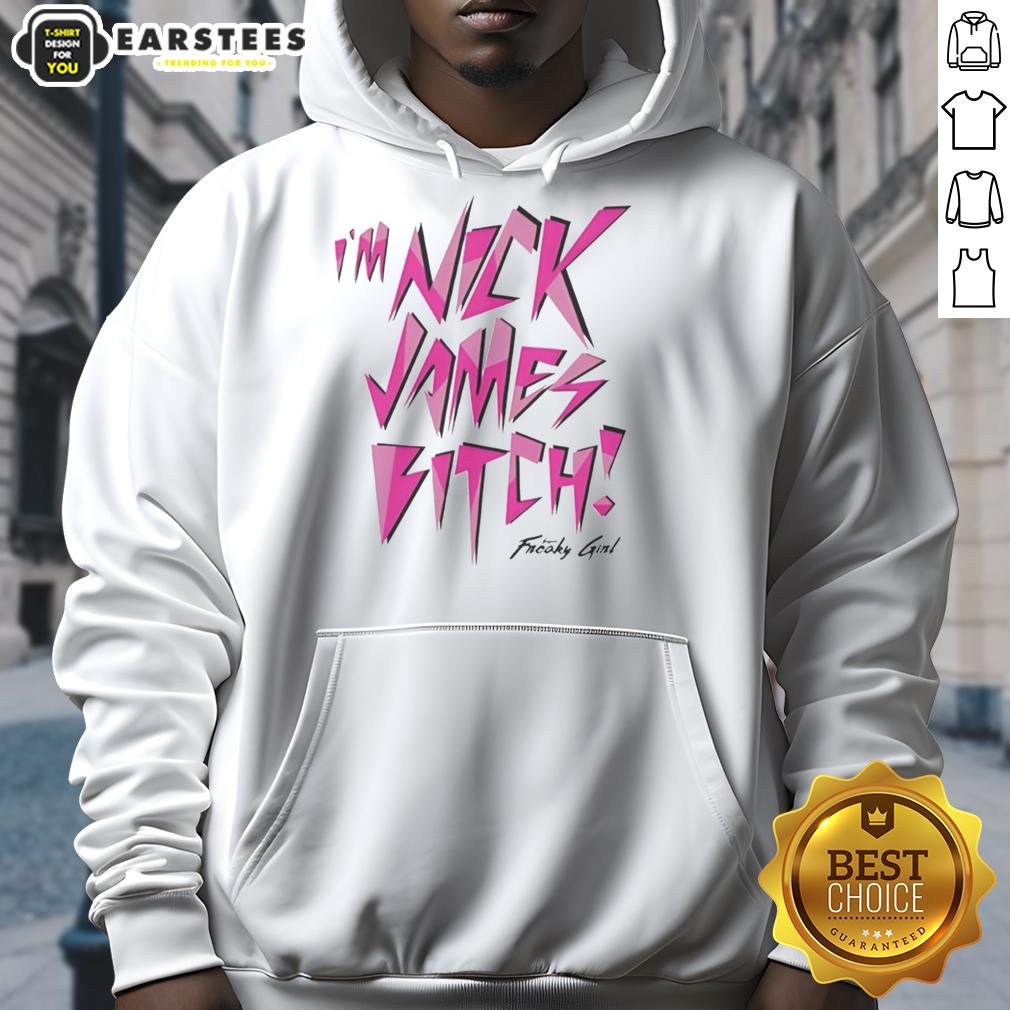Top I'm Nick James Super Freaky Girl T-Shirt - Image 2