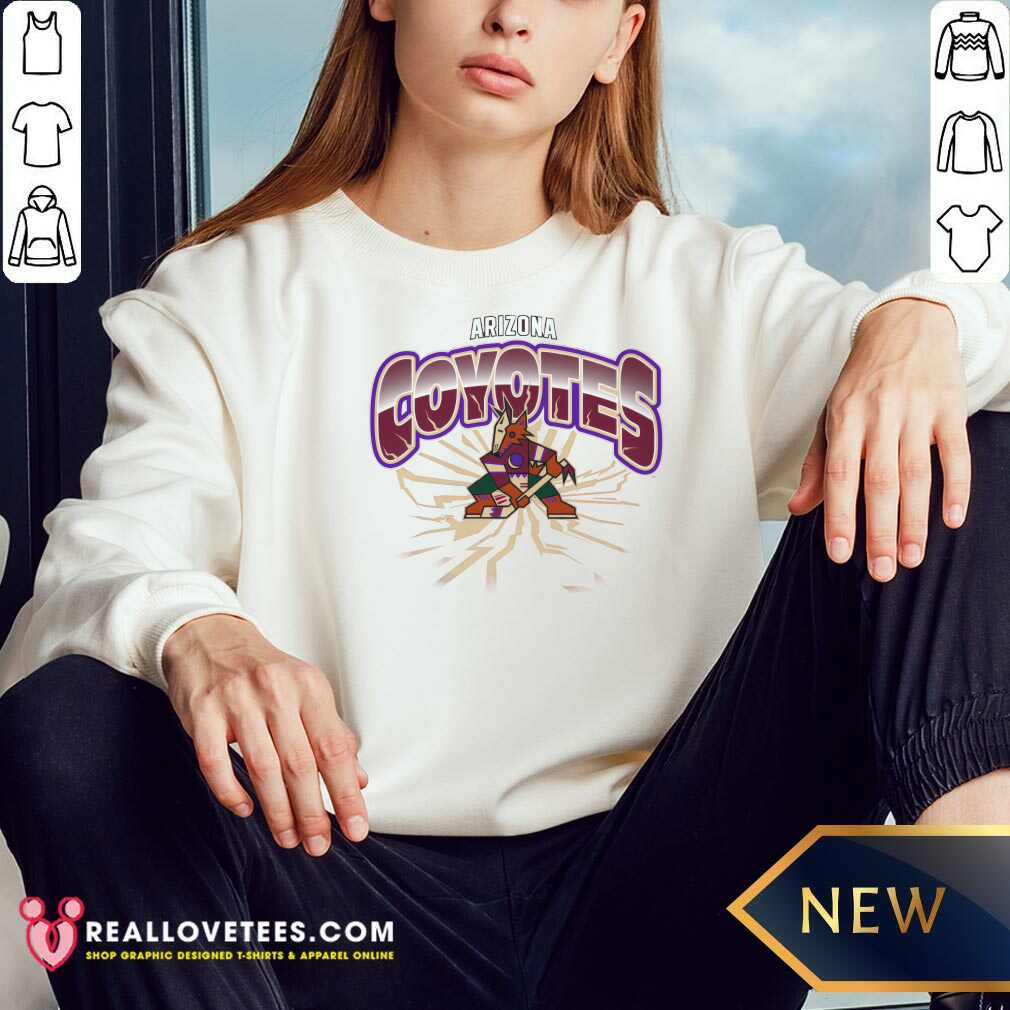 Earthquake Arizona Coyotes T-Shirt - Image 5